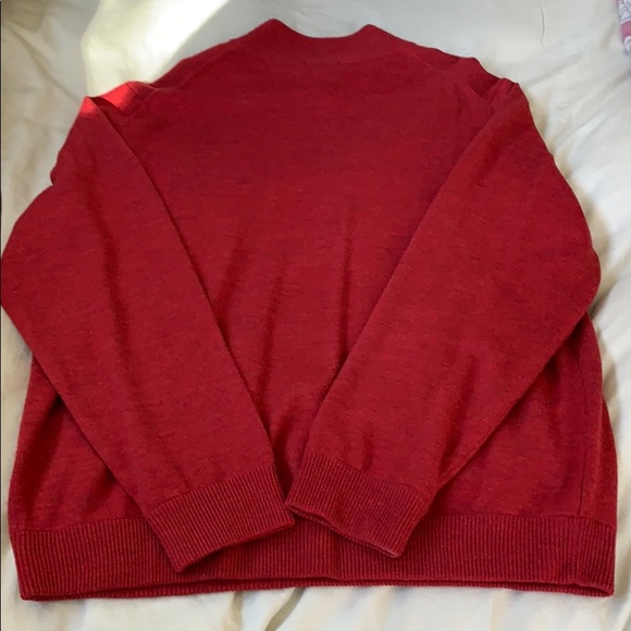 Brooks Brothers 346 1/4 Zip Merino Sweater XXL - Picture 2 of 3